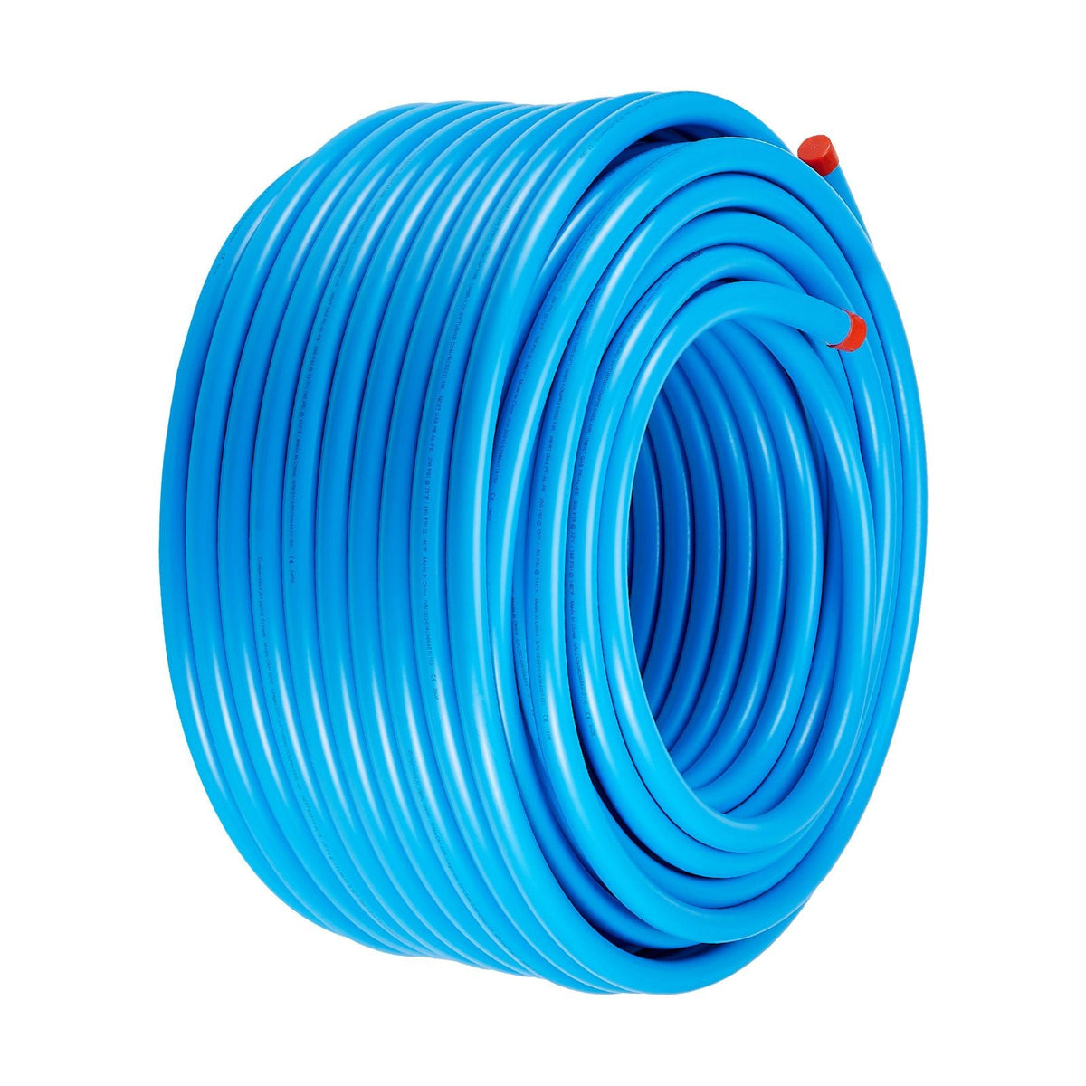 Air Compressor Line Kit, 300FT x 3/4", HDPE-Aluminum Compressed Air Piping System, Leak-Proof, Pressure-Resistant & Easy-to-Install, Compressed Air Line Tubing Kit for Garages Workshops, Blue