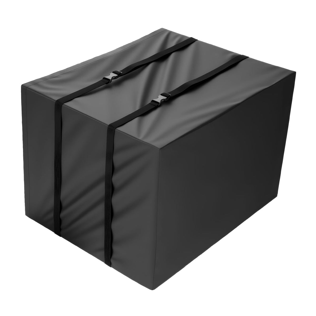 Air Conditioner Cover, 20.87 x 15.75 x 14.96 inch Ac Cover for Air Conditioning Unit, Double-Layer, Waterproof Polyester Fabric, Adjustable Shoulder Strap, Universal Size for Outdoor Outside