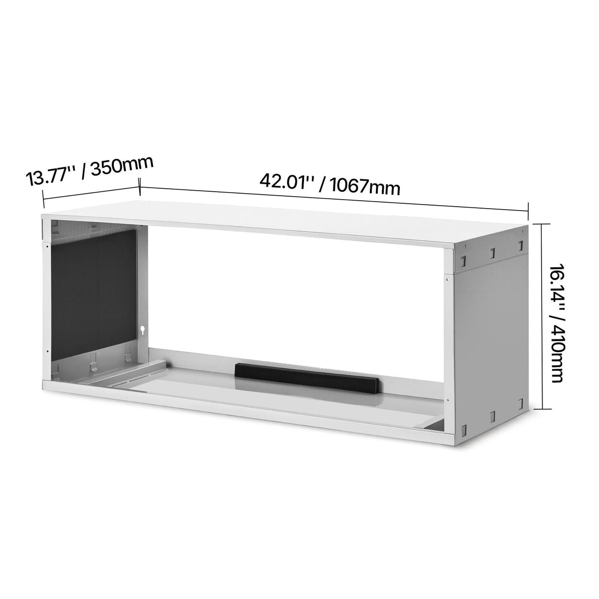 Air Conditioner Wall Sleeve, 42 in Through the Wall Air Conditioner Sleeve, Wall Sleeve, Compatible with Most Brands of Through the Wall AC, Durable and Weather-Resistant Insulation Accessories