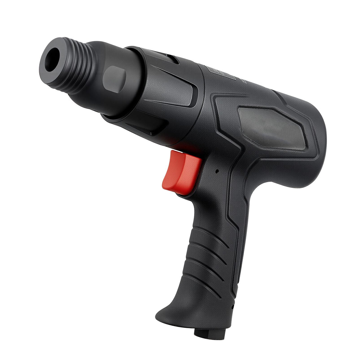 Air Hammer, 2500-2700BPM Pneumatic Hammer with 2.76-inch Stroke & 4PCS 6.7" Long Barrel Chisels, Pistol-Grip Compact Air Chisel Pneumatic Shovel Tool for Cutting Scraping Demolishing