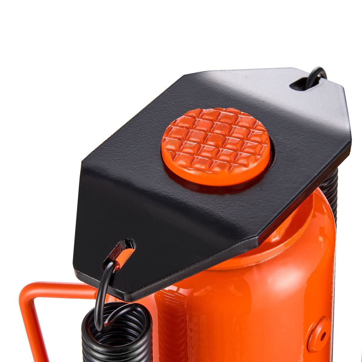 Air Hydraulic Bottle Jack, 12 Ton/26455 lbs Pneumatic Hydraulic Bottle Jack with 10.43''-19.88'' Lifting Range & Manual Hand Pump, for Pickup, Truck, RV, Auto Repair, Industrial Engineering