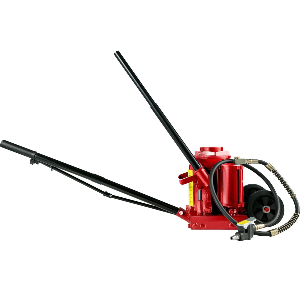 Air Hydraulic Bottle Jack 50 Ton Bottle Jack 110231lbs Air Jack Rugged Steel Construction Heavy Duty for Auto Truck RV Repair Lift Tools