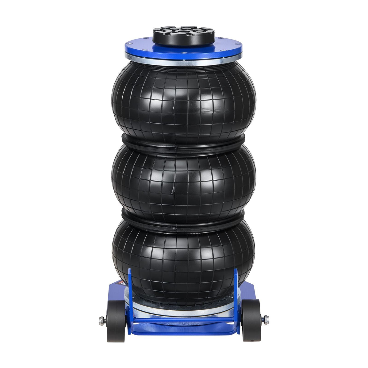 Air Jack, 3 Ton/6613 lbs Triple Bag Air Jack, Airbag with Six Steel Pipes, Lift Up to 17.7 inch/450 mm, 1-6 s Fast Lifting Pneumatic with Long Handle & Rubber Pad for Cars, SUVs, Pickup Trucks