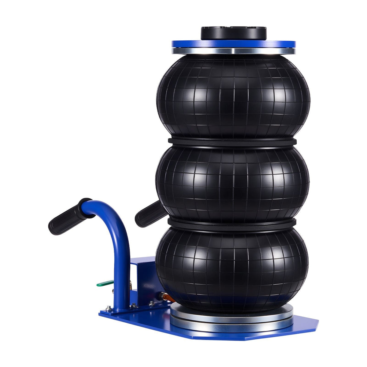 Air Jack, 3 Ton/6613 lbs Triple Bag Air Jack, Airbag with Six Steel Pipes, Lift Up to 17.7 inch/450 mm, 1-6 s Fast Lifting Pneumatic with Short Handles for Car, SUV, Pickup Truck Repair, Garage