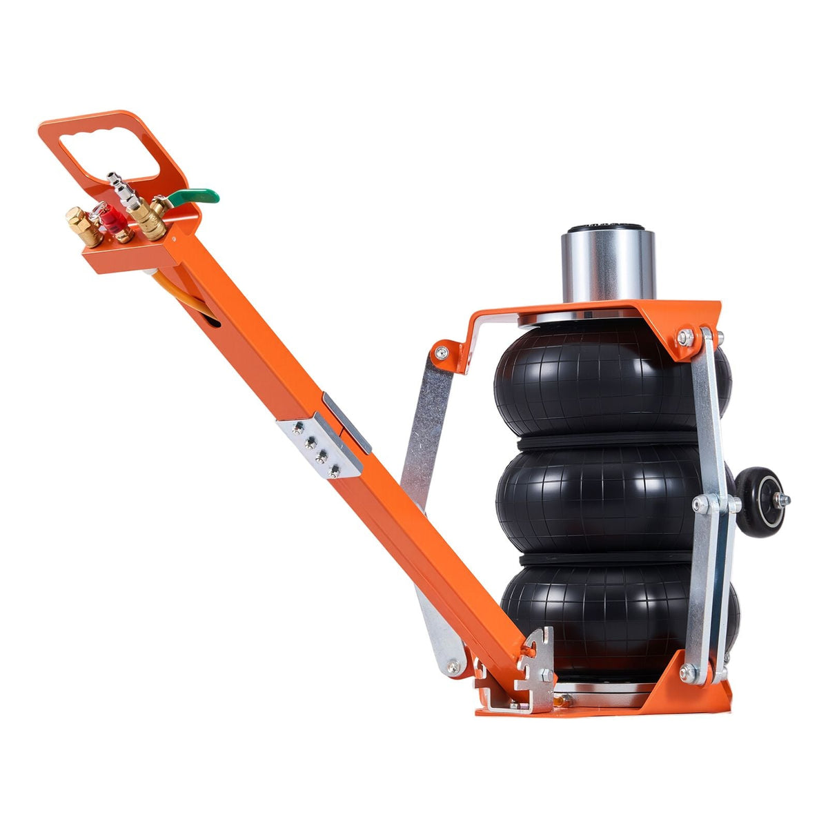 Air Jack, 3 Ton/6613 lbs Triple Bag Air Jack, Airbag with Support Rod, Lift Up to 18.5 inch with Heightened Column & Adjustable Handle, 1-6 s Fast Lifting Pneumatic for Car, SUV, Pickup Truck