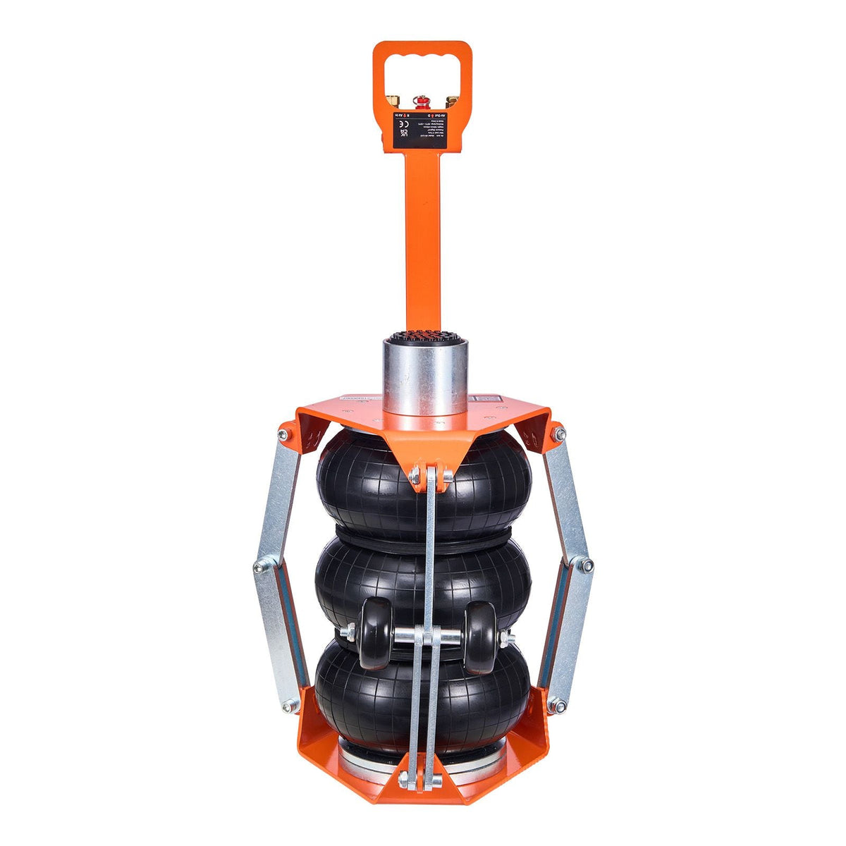 Air Jack, 3 Ton/6613 lbs Triple Bag Air Jack, Airbag with Support Rod, Lift Up to 18.5 inch with Heightened Column & Adjustable Handle, 1-6 s Fast Lifting Pneumatic for Car, SUV, Pickup Truck