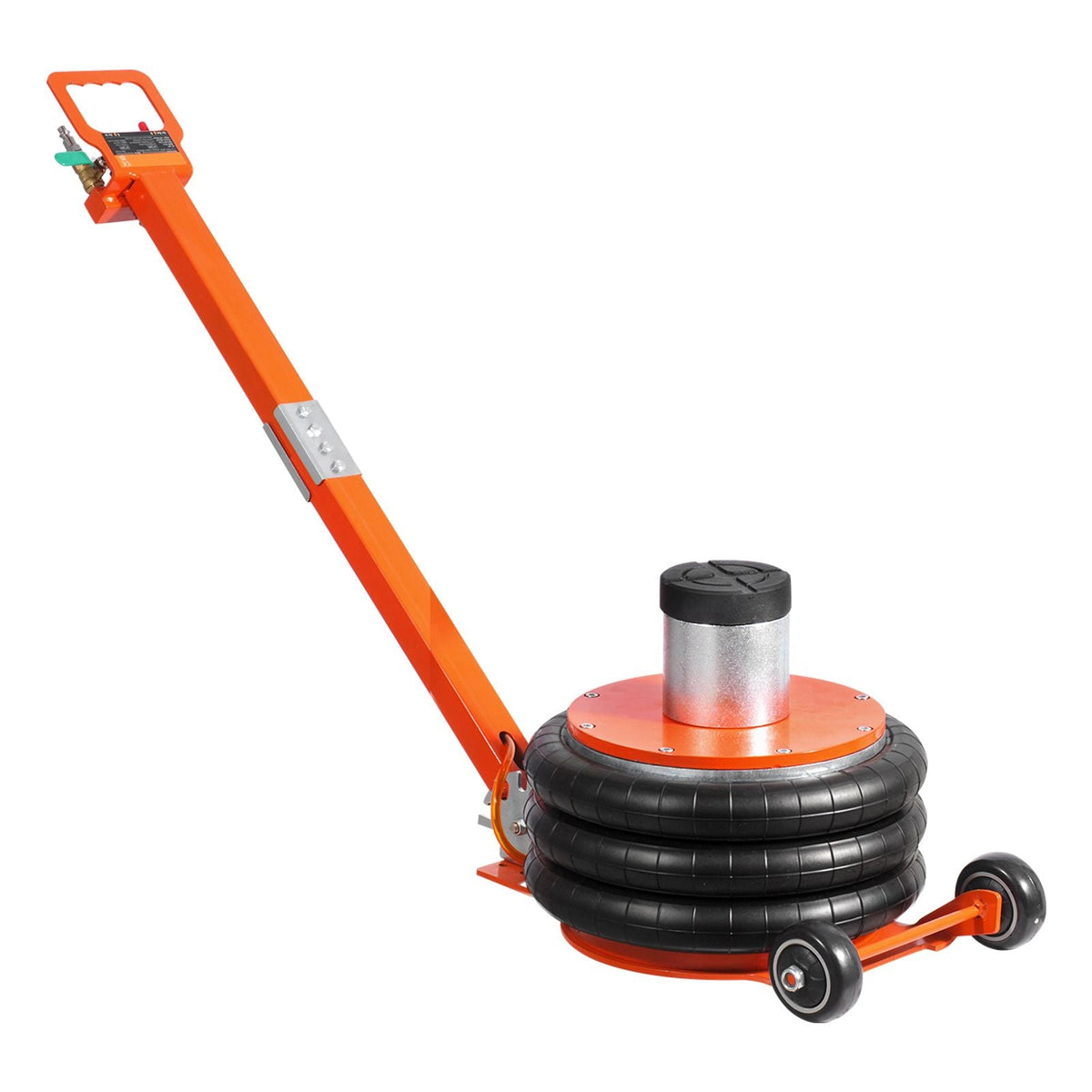 Air Jack, 5 Ton/11000 lbs, 4-10 S Pneumatic Lifting Jack with Heightened Column & Adjustable Handle, Easy-to-Lift & Space-Saving Jack with Thick Rubber Pad, Fits for Sedan, SUV, Pickup Truck