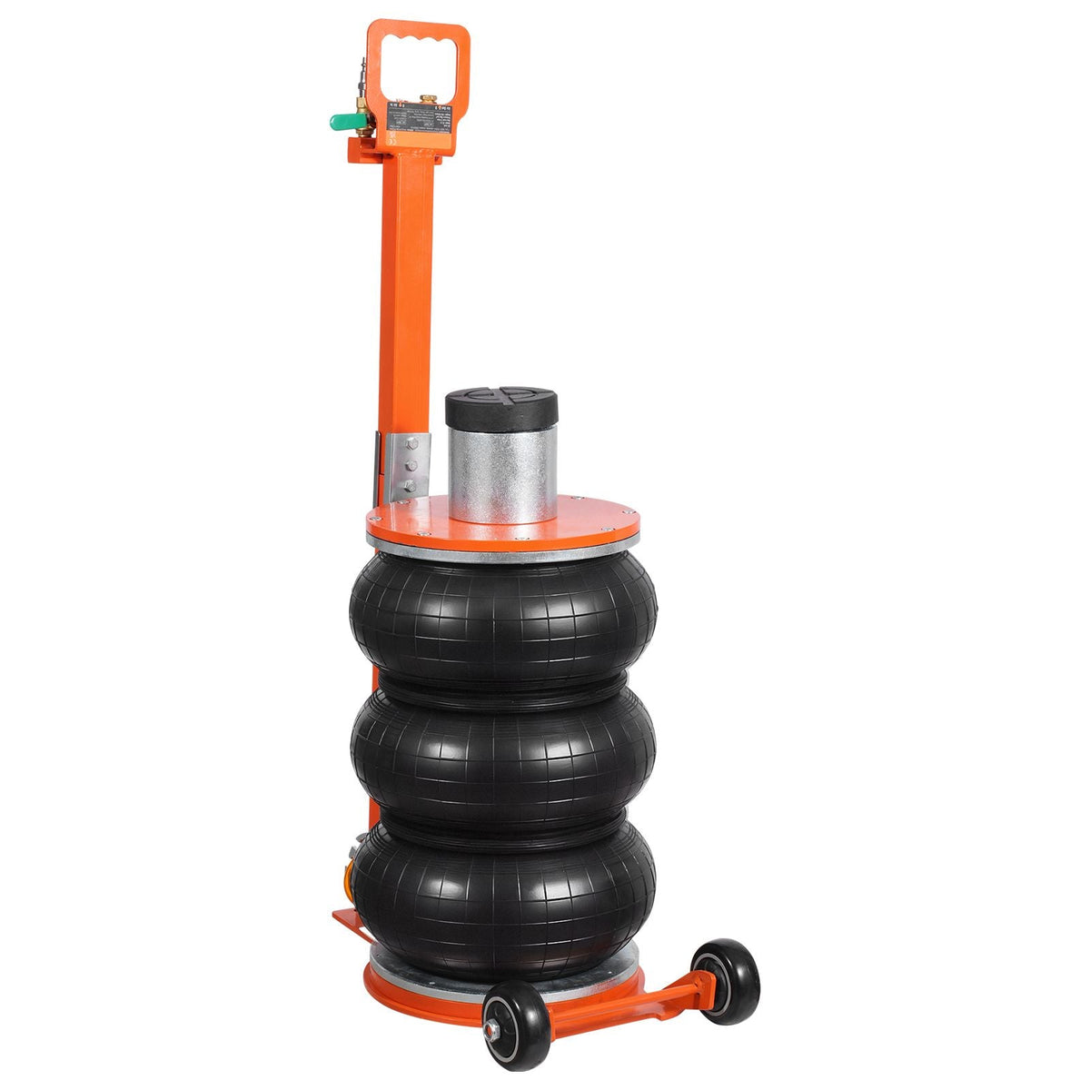 Air Jack, 5 Ton/11000 lbs, 4-10 S Pneumatic Lifting Jack with Heightened Column & Adjustable Handle, Easy-to-Lift & Space-Saving Jack with Thick Rubber Pad, Fits for Sedan, SUV, Pickup Truck