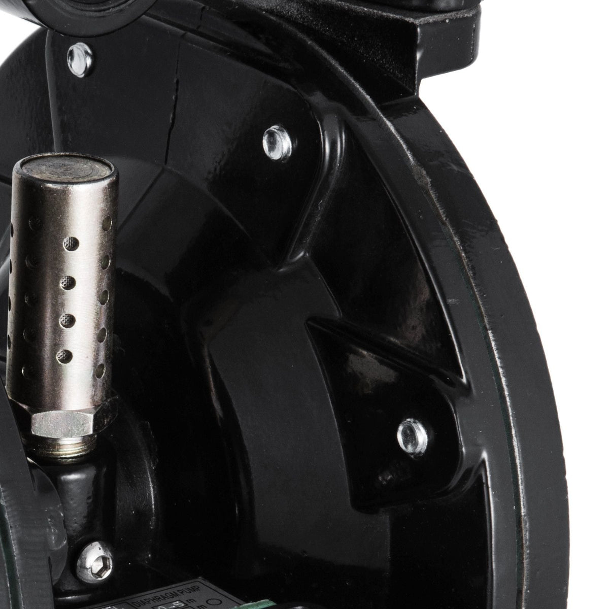 Air-Operated Double Diaphragm Pump 1 inch Inlet Outlet Aluminum 24 GPM Max 120PSI for Industrial Use