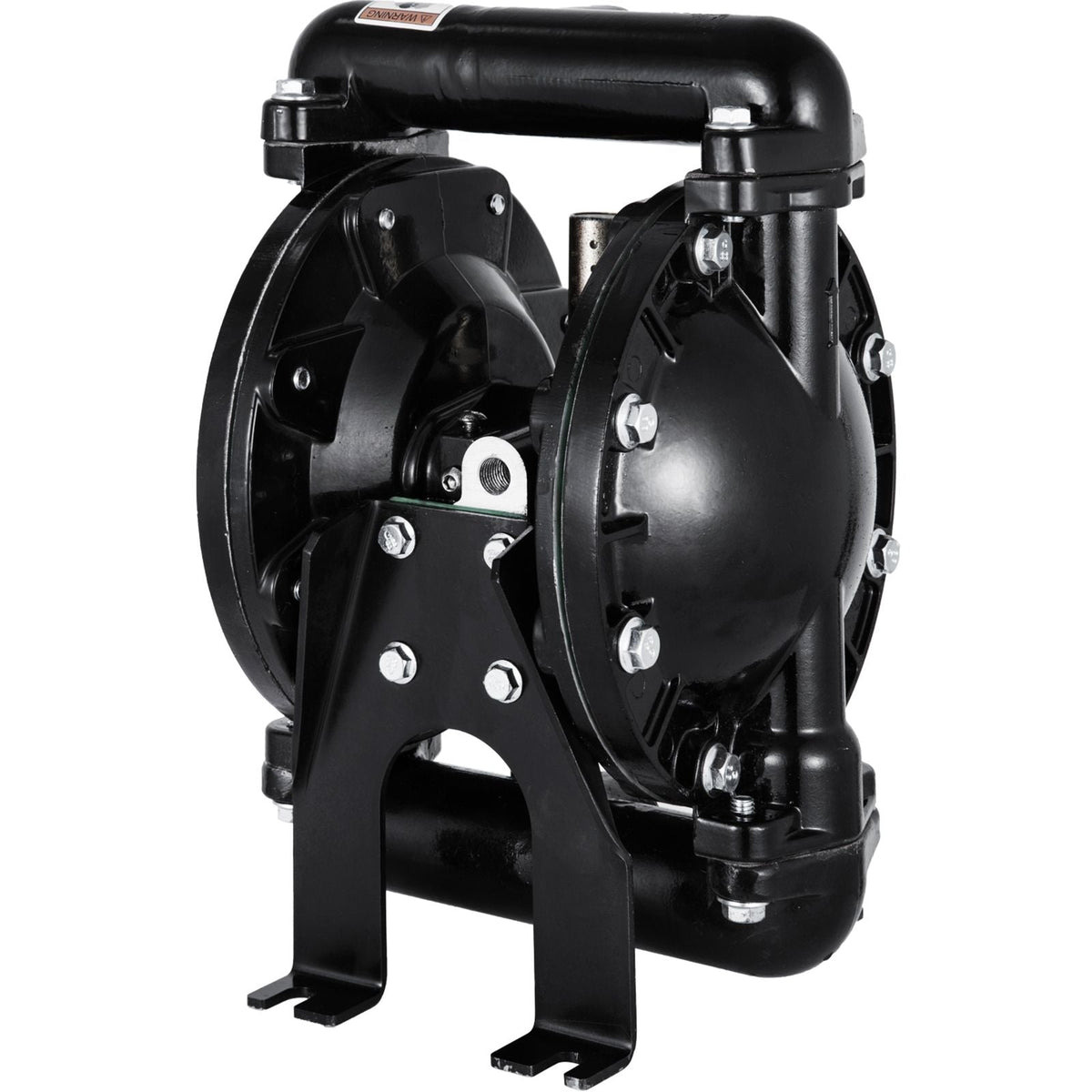 Air-Operated Double Diaphragm Pump 1 inch Inlet Outlet Aluminum 24 GPM Max 120PSI for Industrial Use