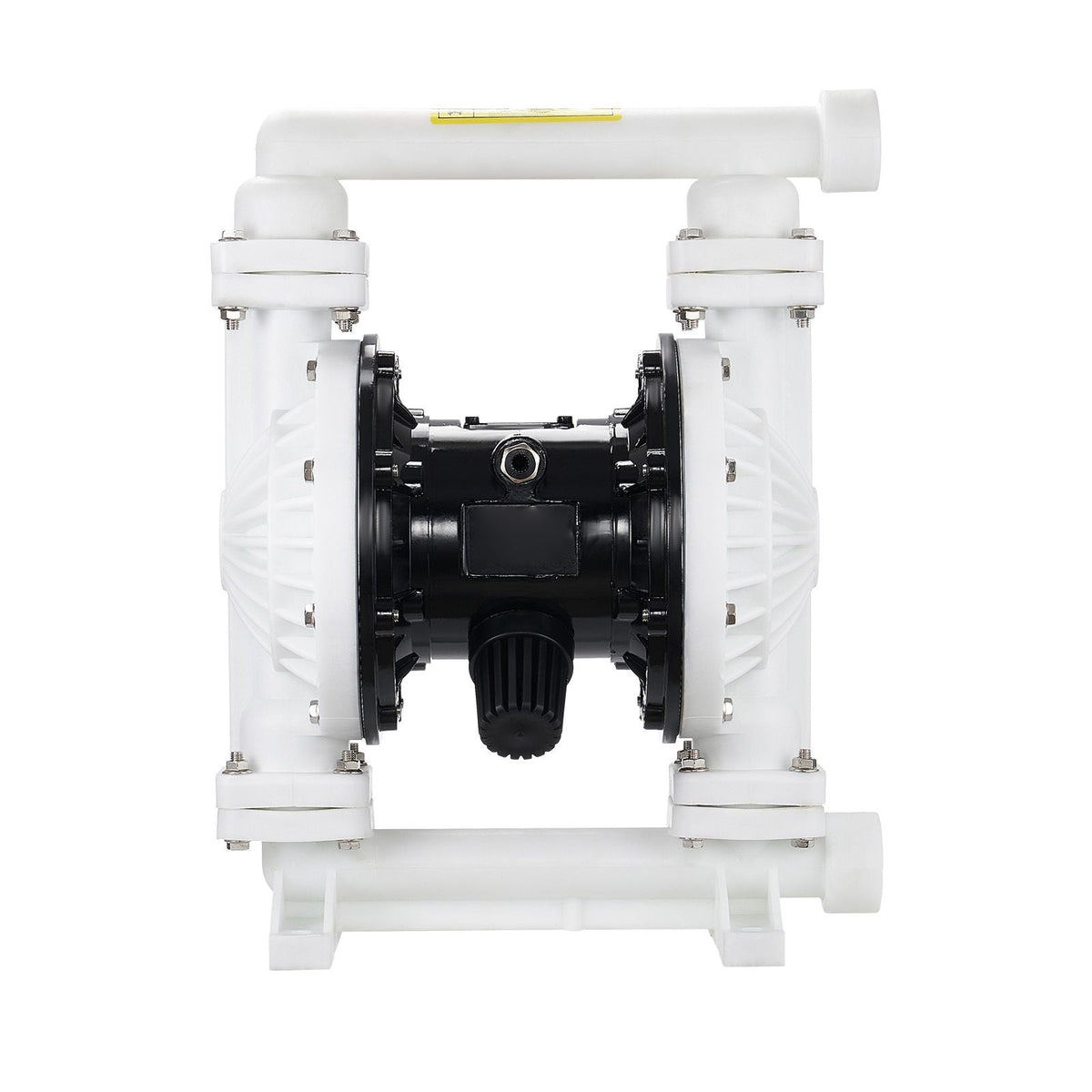 Air Operated Double Diaphragm Pump, 25 GPM, 1 inch Inlet & Outlet Pneumatic Waste Oil Transfer Pump, Max 100 PSI, Polypropylene Body, Air-Operated for Diesel, Grease, Kerosene, Gasoline & Oil