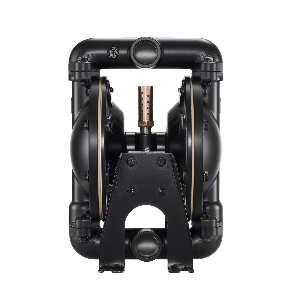 Air Operated Double Diaphragm Pump, 35 GPM, 1 inch Inlet & Outlet Pneumatic Waste Oil Transfer Pump, Max 114 PSI, Aluminum Alloy Body, Air-Operated for Diesel, Grease, Kerosene, Gasoline & Oil