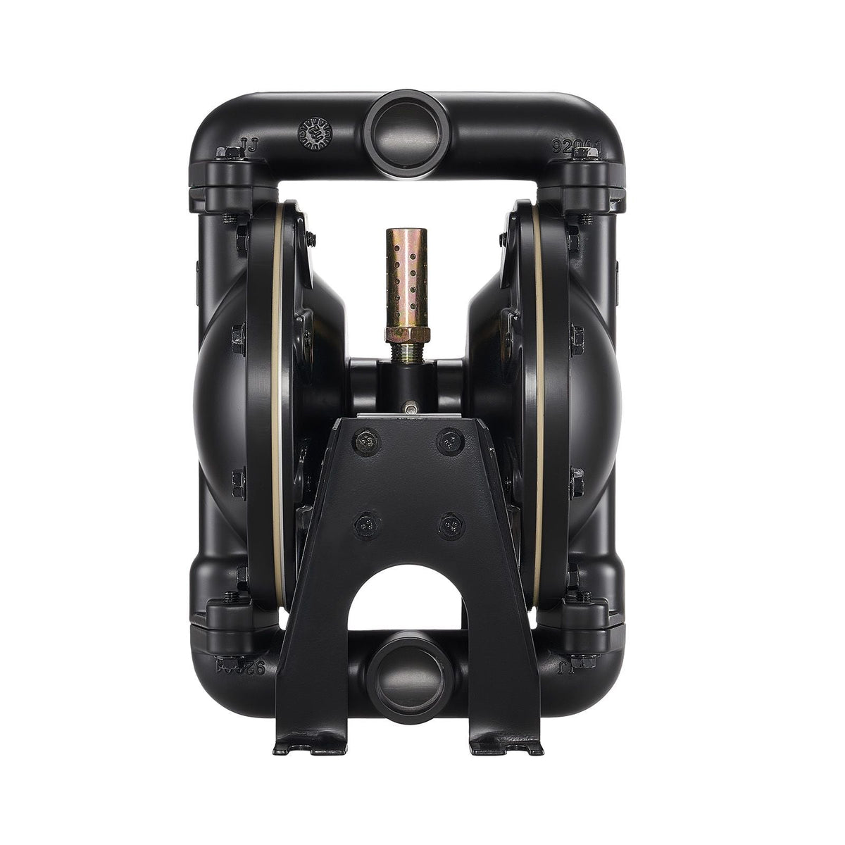 Air Operated Double Diaphragm Pump, 35 GPM, 1 inch Inlet & Outlet Pneumatic Waste Oil Transfer Pump, Max 114 PSI, Aluminum Alloy Body, Air-Operated for Diesel, Grease, Kerosene, Gasoline & Oil