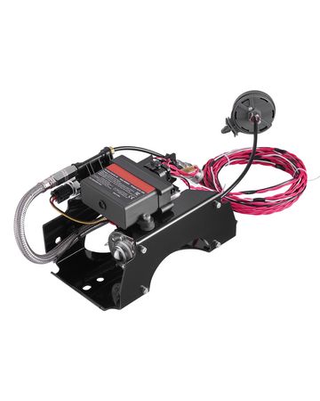 Air Shock Controller Kit, 12V 100PSI Wireless On Board Air Compressor System, App or Remote Control Air Ride Suspension Compressor Kit with Single Path System, Inflator & Air Line for Truck Van