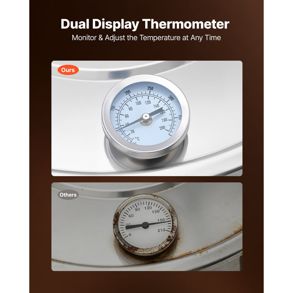 Alcohol Still, 13.2 GAL/ 50L Alcohol Distiller with Thumper Keg, Dual-scale Thermometer, and Water Pump, Home Brewing Kit for DIY Whiskey Wine Brandy