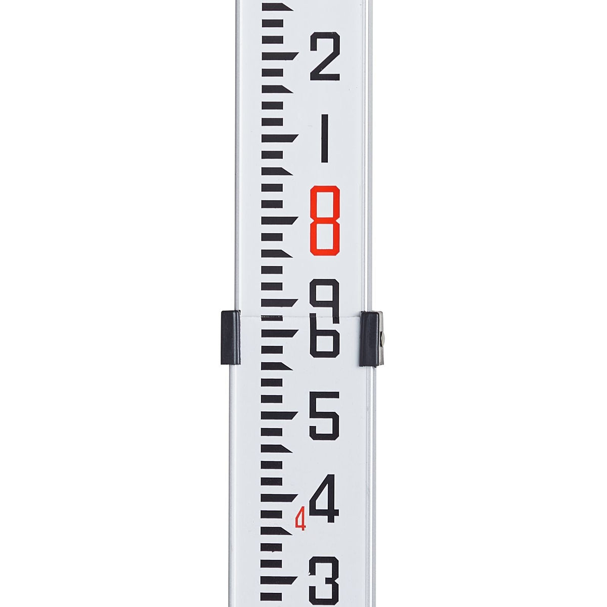 Aluminum Grade Rod, 9-Feet/10ths 3 Sections Telescopic Measuring Rod,Double-Sided Scale 1/10ft Leveling Rod Stick,Aluminum Alloy Survey Rod with Bubble Level&Carrying Bag for Houses,Walls,Floors
