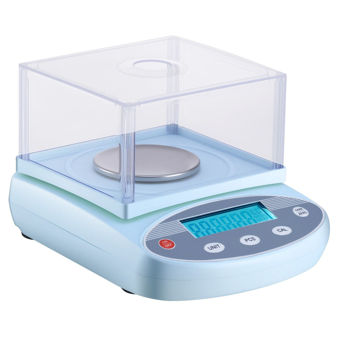 Analytical Balance, 200 g x 0.001 g, High Precision Accuracy Lab Scale, 13 Units Electronic Digital Analytical Balance with Glass Draft Shield and Weighing Pan, for Laboratory Jewelry Pharmacy