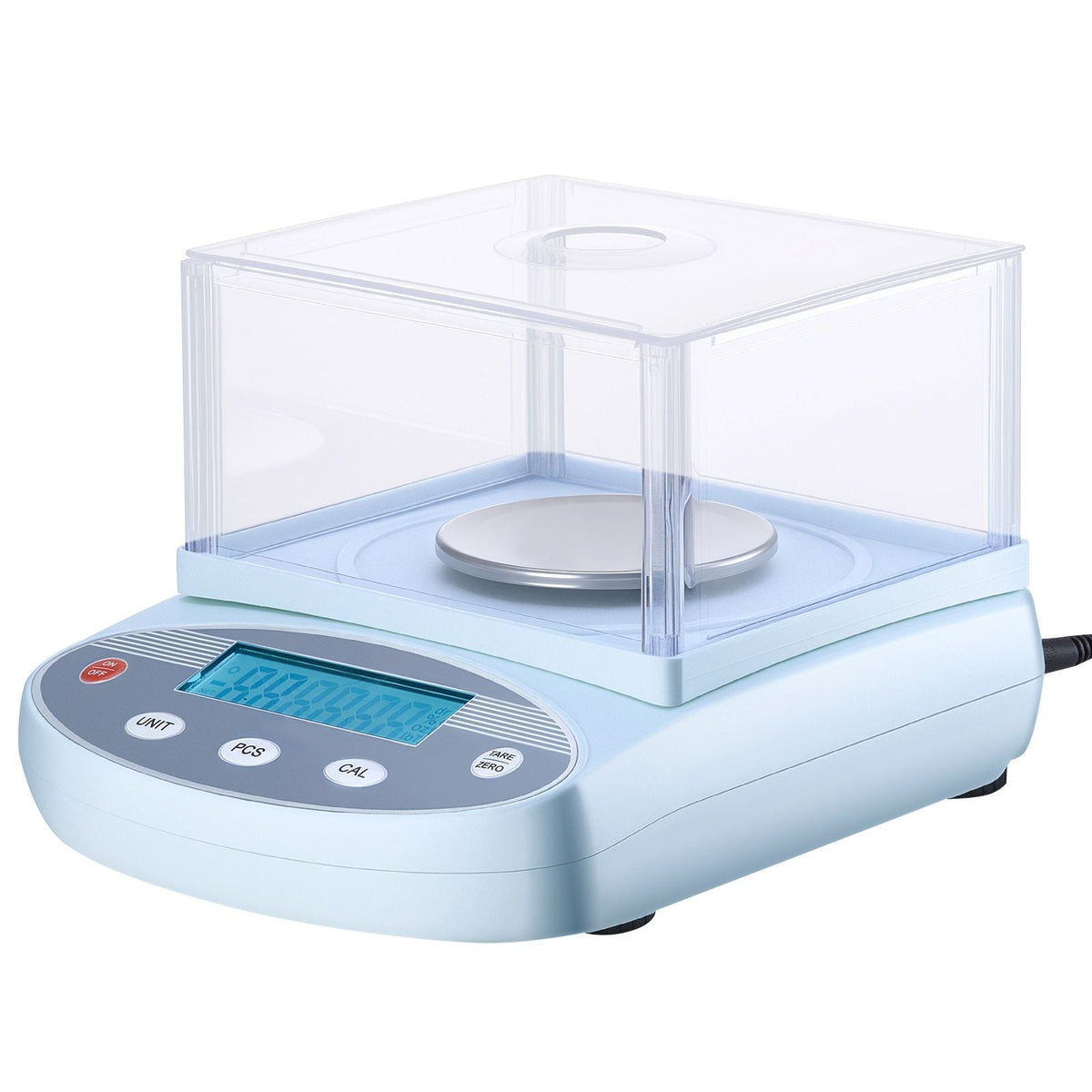 Analytical Balance, 200 g x 0.001 g, High Precision Accuracy Lab Scale, 13 Units Electronic Digital Analytical Balance with Glass Draft Shield and Weighing Pan, for Laboratory Jewelry Pharmacy