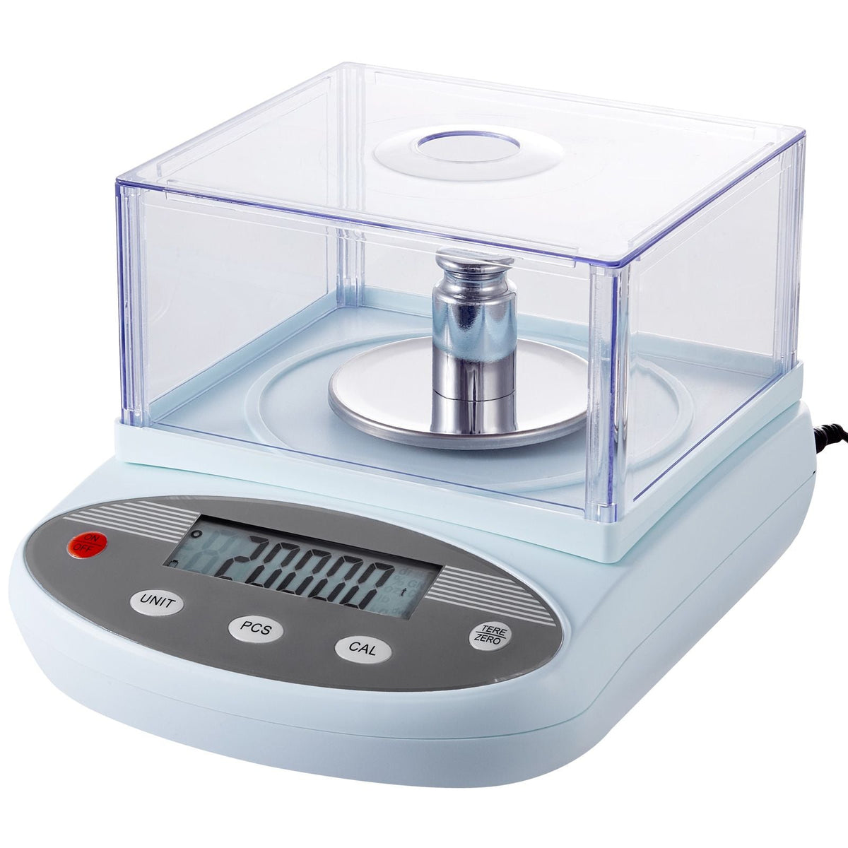 Analytical Balance, 500 gram x 0.001g Accuracy High Precision Lab Scale, 13 Units Conversion Electronic Scientific Laboratory Scale with Windshield, LCD Display Digital Jewelry Weighing Scale