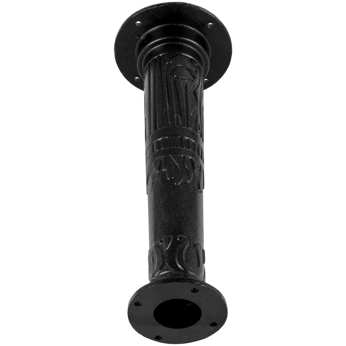 Antique Hand Water Pump Stand Pitcher Pump Stand Cast Iron Well Pump Stand with Pre-set 0.5\" Holes for Easy Installation Old Fashion Pitcher Hand Pump Stand for Home Yard Pond Garden Outdoors B