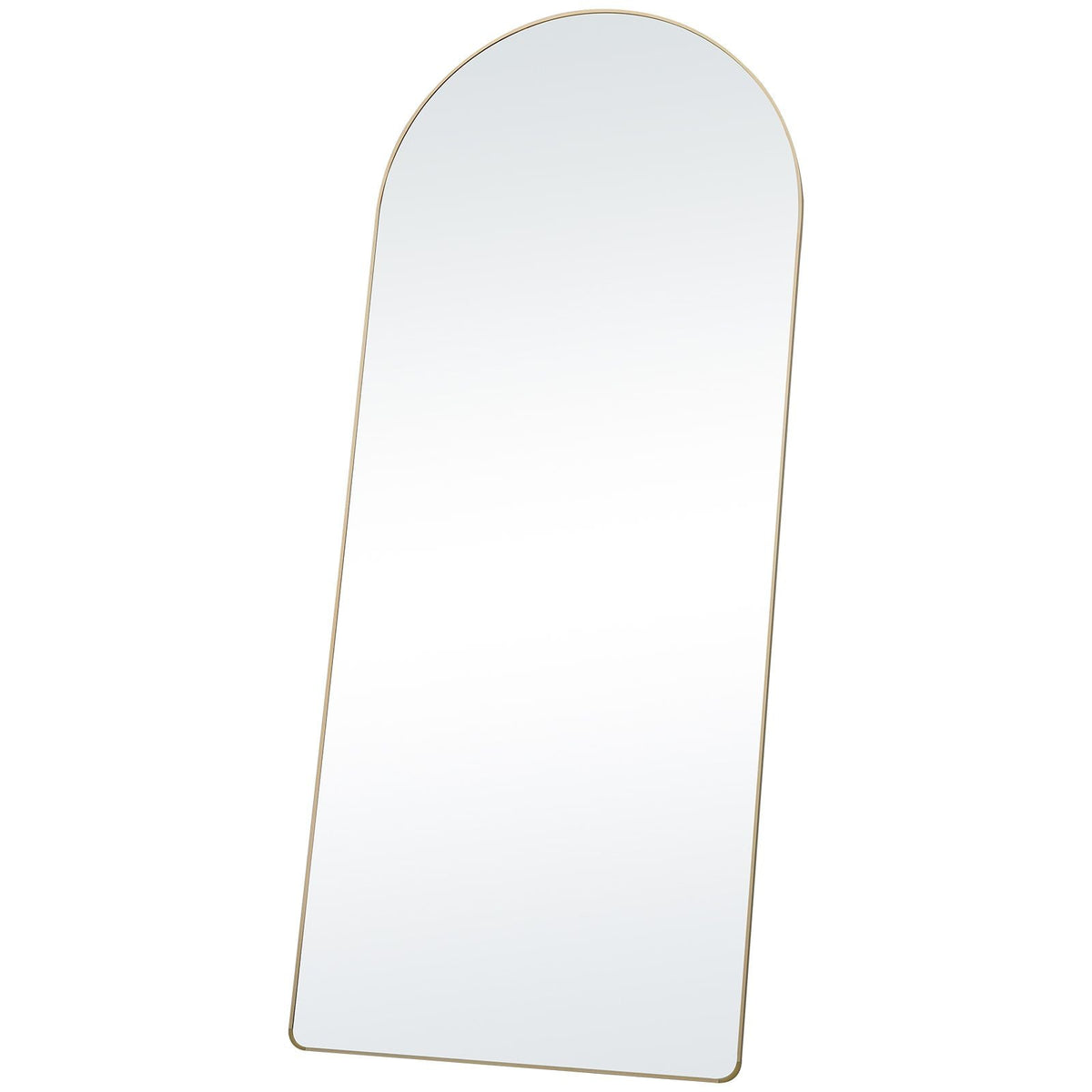 Arched Full Length Mirror, 71'' x 30'', Large Free Standing Leaning Hanging Wall Mounted Floor Mirror with Stand Aluminum Alloy Frame, Full Body Dressing Mirror for Living Room Bedroom, Black