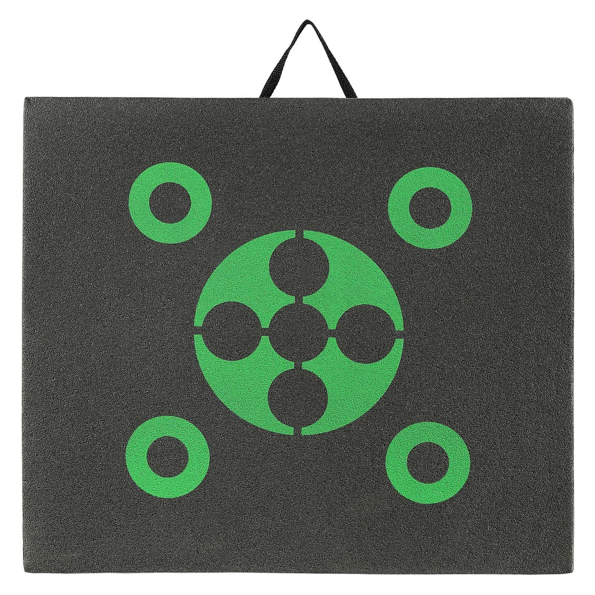 Archery Target, 16"x18" All-side Shotting Archery Arrow Target, Outdoor Portable Archery Target with Carry Handle, Easy Arrow Removal, Great Visibility, Lightweight, Easy to Transport, Black