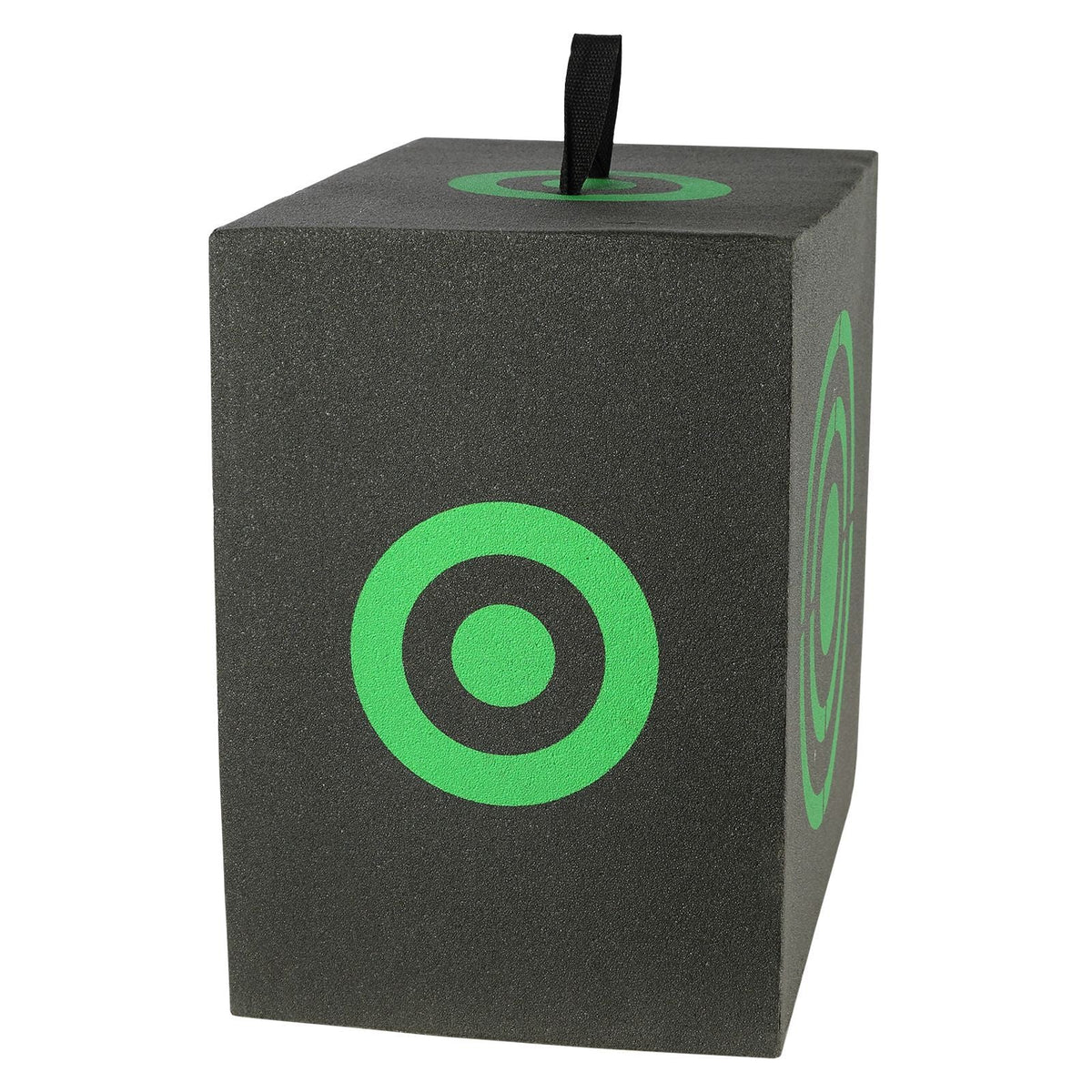 Archery Target, 16"x18" All-side Shotting Archery Arrow Target, Outdoor Portable Archery Target with Carry Handle, Easy Arrow Removal, Great Visibility, Lightweight, Easy to Transport, Black