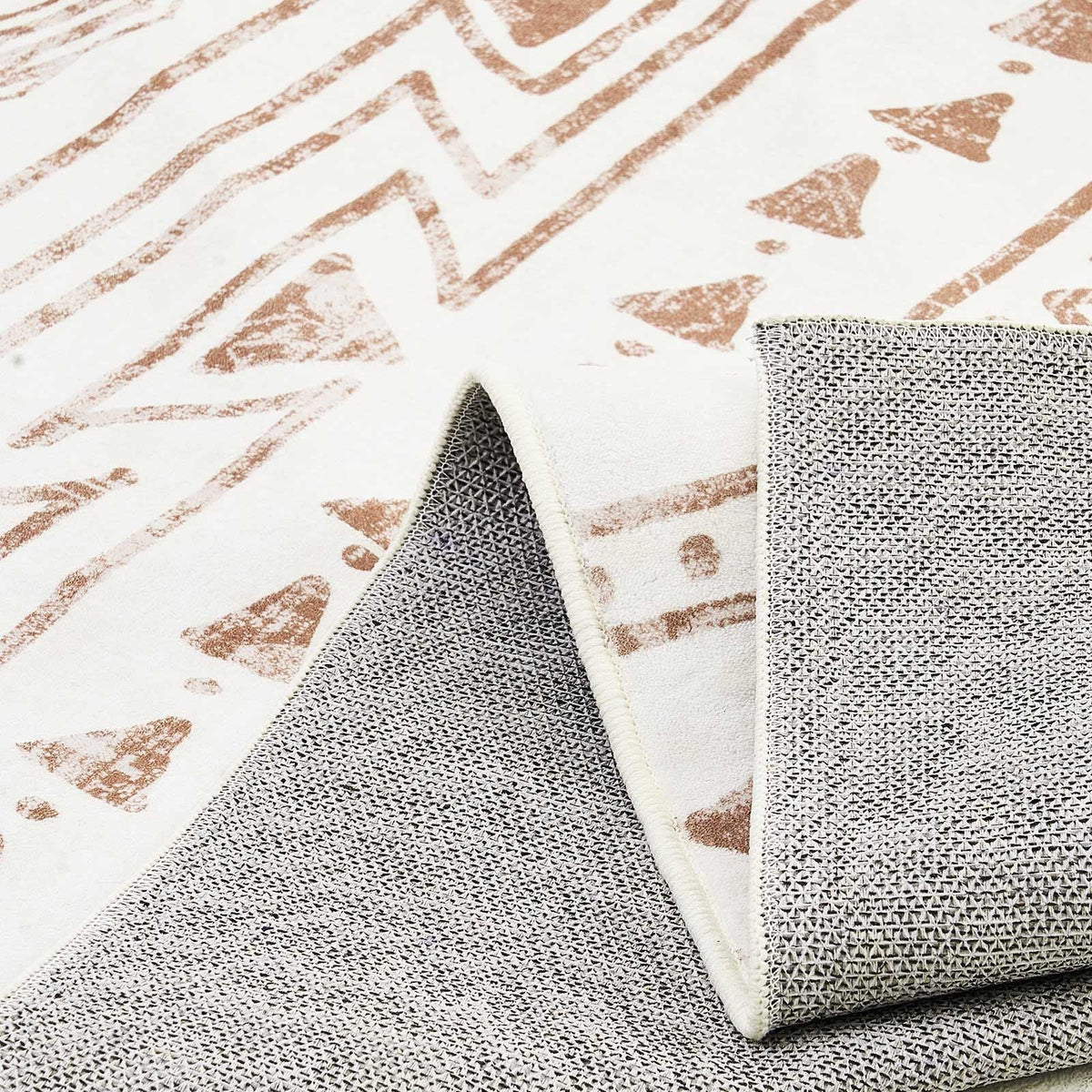 Area Rug, 6 x 9 ft Large Washable Rug, Non-Slip and Tear-Resistant Soft Carpet, Pet & Child Friendly Modern Area Rugs, Indoor Mat for Bedroom, Office, Living Room, Kids Room, Entryway, Beige