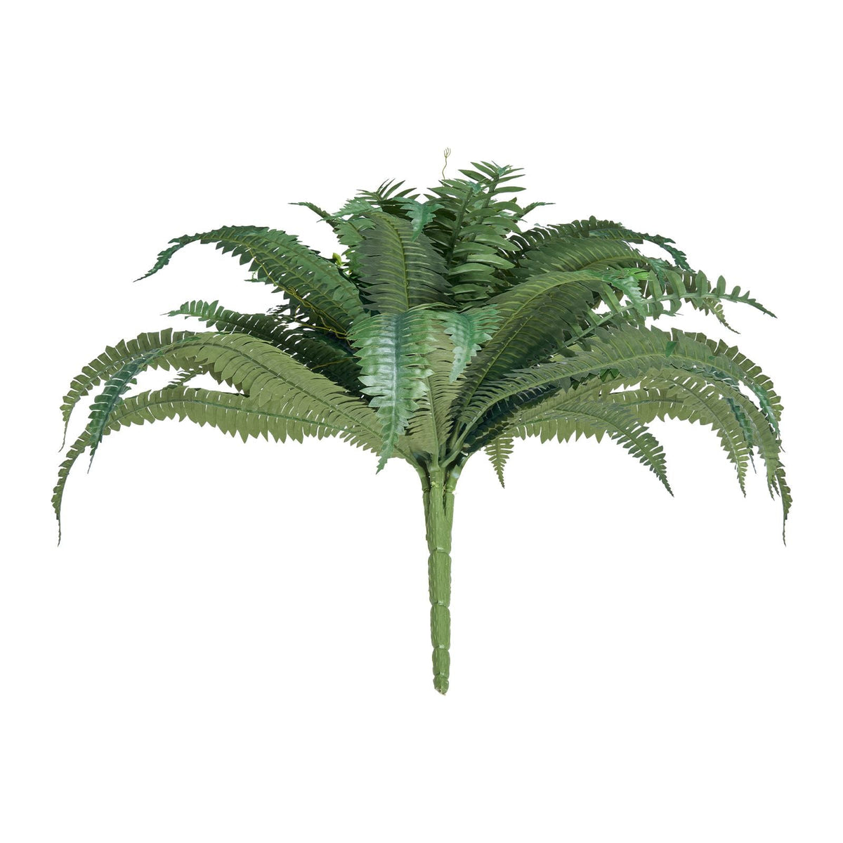 Artificial Ferns 2 Pcs, Natural Spread Diameter 43-47 Inch, Large Hanging Artificial Boston Ferns, Fake Plant Wall Decor with 50 Branches, Faux Fern for Home and Office (Flowerpot Unincluded)