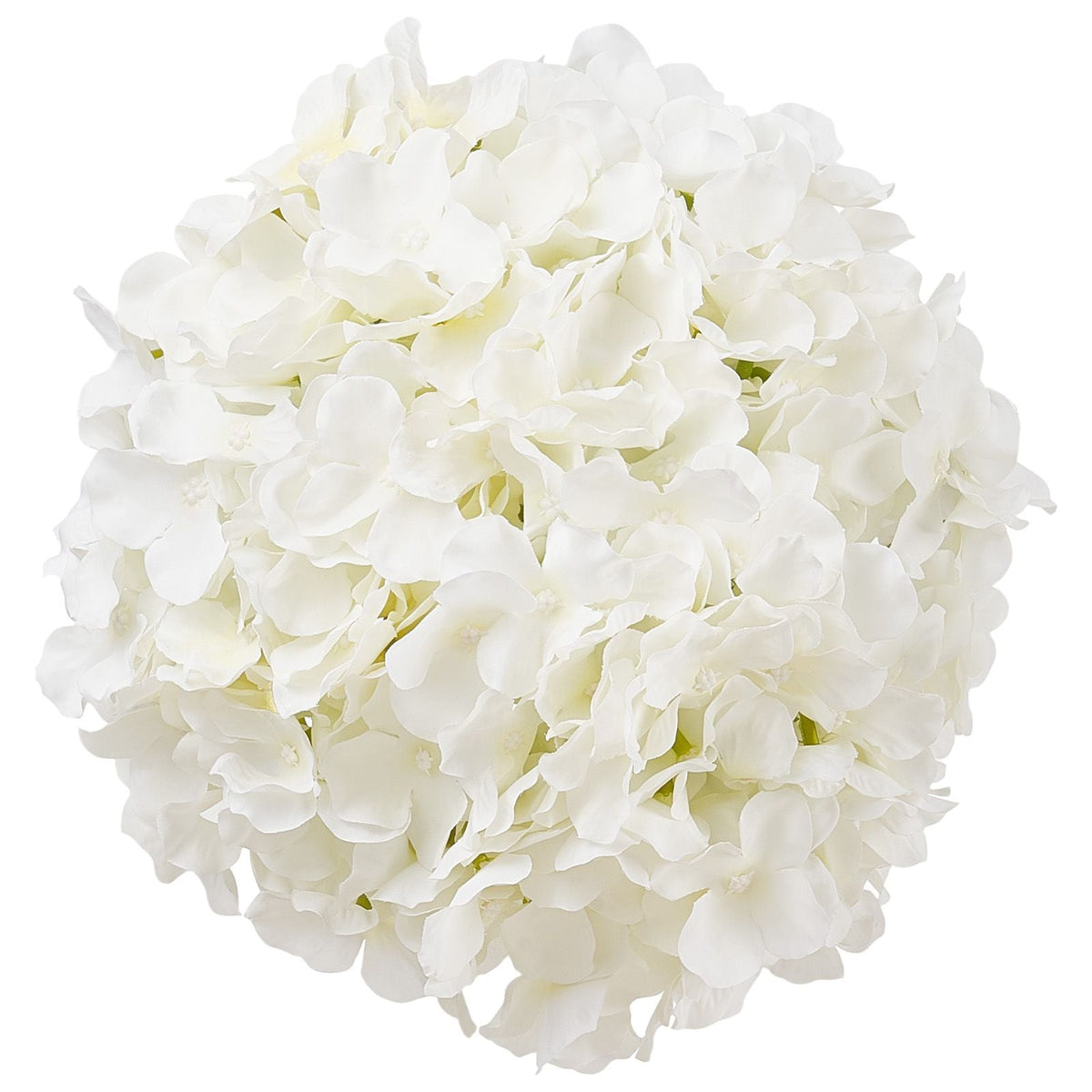 Artificial Flowers, 305 pcs Real Looking White Silk Fake Hydrangea Bulk, White Faux Bridal Shower with Stems for DIY Wedding Bouquets, Home Centerpieces Arrangements, Party Tables Decorations