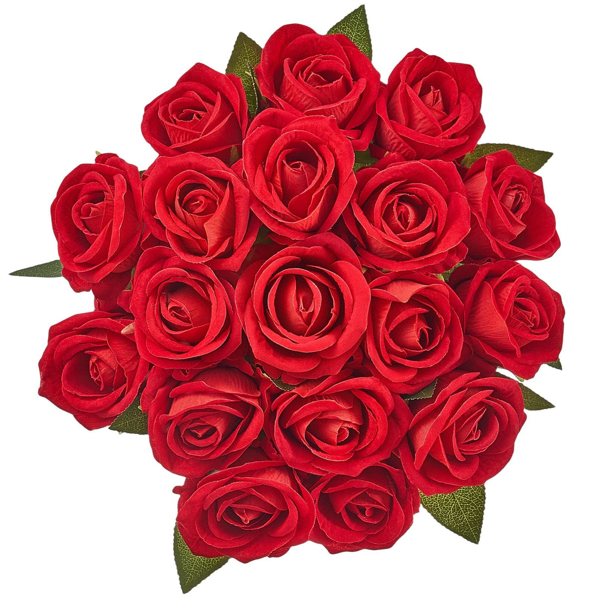 Artificial Flowers, 500 pcs Real Looking Red Foam Fake Roses Bulk, Faux Red Bridal Shower with Stems for DIY Wedding Bouquets, Home Centerpieces Arrangements, Party Tables Decorations