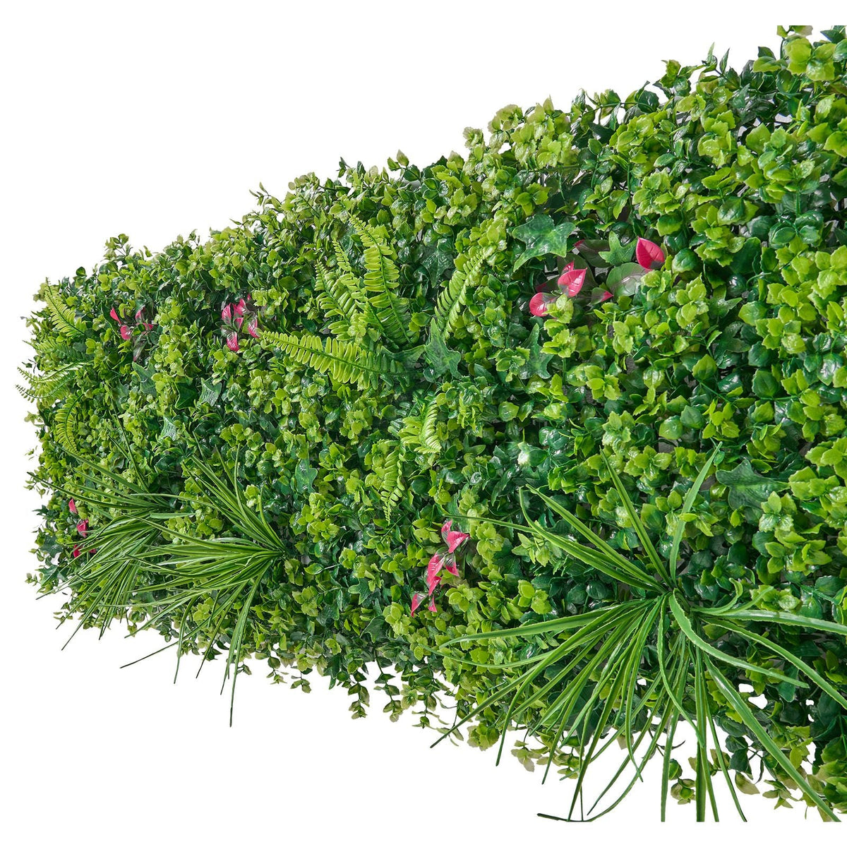 Artificial Plant Wall, 12PCS 20 x 20 in Artificial Boxwood Panels, Greenery Backdrop Privacy Hedge Fence with Sun Protection, Fake Grass Wall Screen for Wedding, Indoor, Outdoor Garden, Backyard