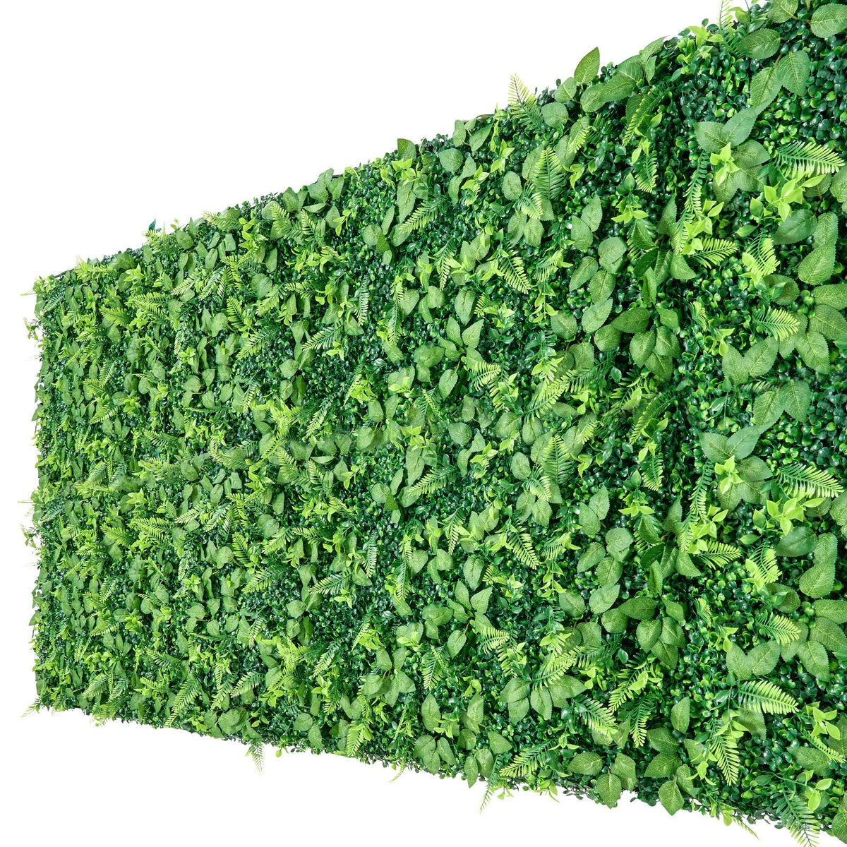 Artificial Plant Wall, 4 PCS, Each Panel 2 x 8 ft Artificial Boxwood Panels, Sun Protection Greenery Backdrop Privacy Hedge Fence, Fake Grass Screen for Wedding, Indoor, Outdoor Garden, Backyard