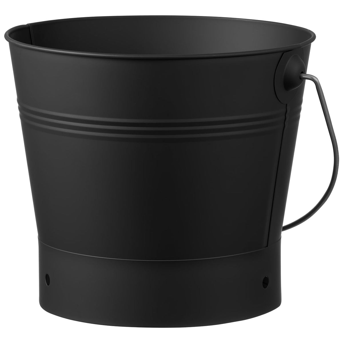 Ash Bucket, 4 PCS with Lid, Shovel, Broom and Gloves, Metal Fireplace Charcoal Bucket and Ash Can, 2.6 GAL Large Capacity for Fireplace, Fire Pits, Wood Burning Stoves, Indoor and Outdoor