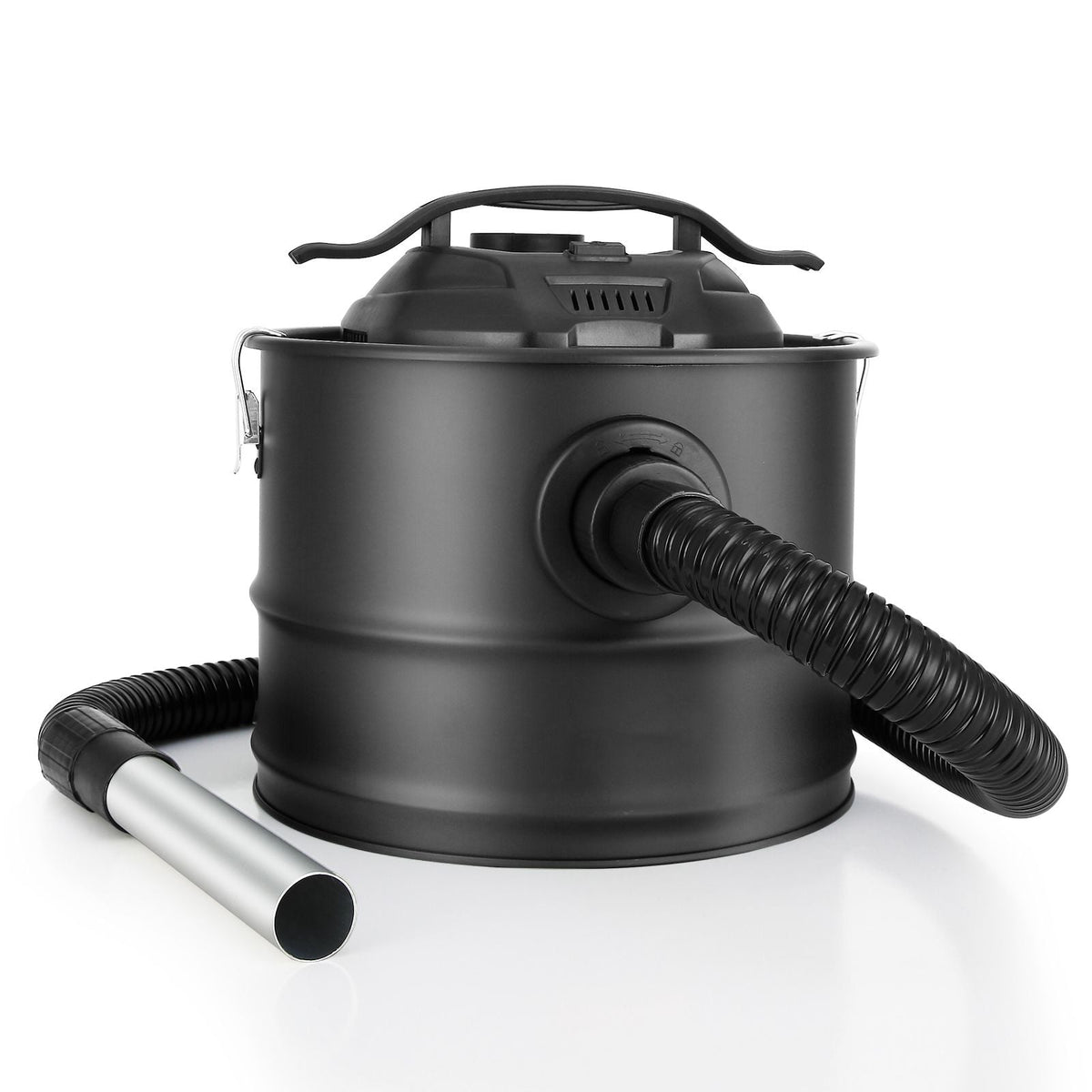 Ash Vacuum Cleaner, 4 Gallon with 1200W Powerful Suction, Ash Vac Collector with 47.2 in Flexible Hose, for Fireplaces, Pellet Stoves, Wood Stove, Log Burner, Grills, Pizza Ovens, Fire Pits