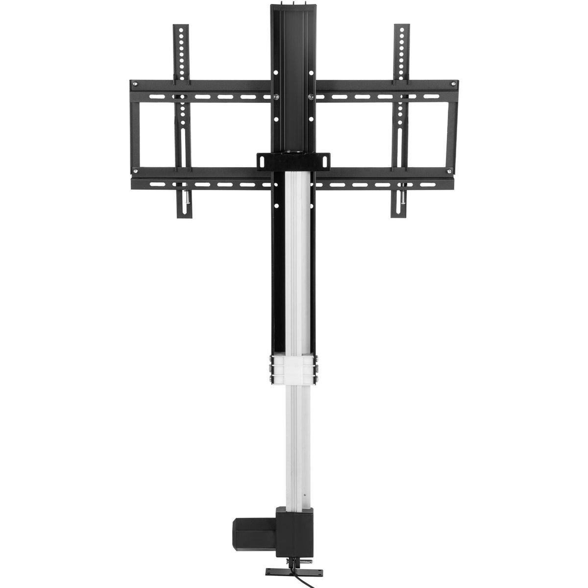 Automated TV Elevator, 31" Stroke for Up to 60" Screens, Adjustable Height 42"-73", Remote Controlled, Supports 132 lbs