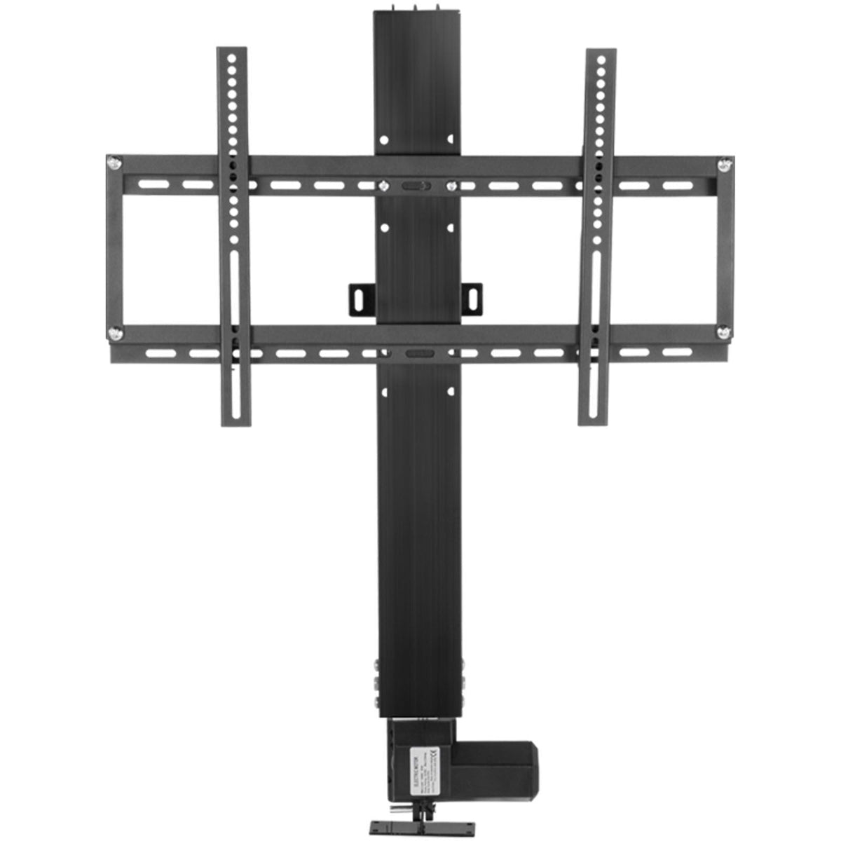Automated TV Elevator for Up to 50" Screens, 28" Stroke with Adjustable Height from 38" to 65", Remote Controlled, Supports up to 132 lbs