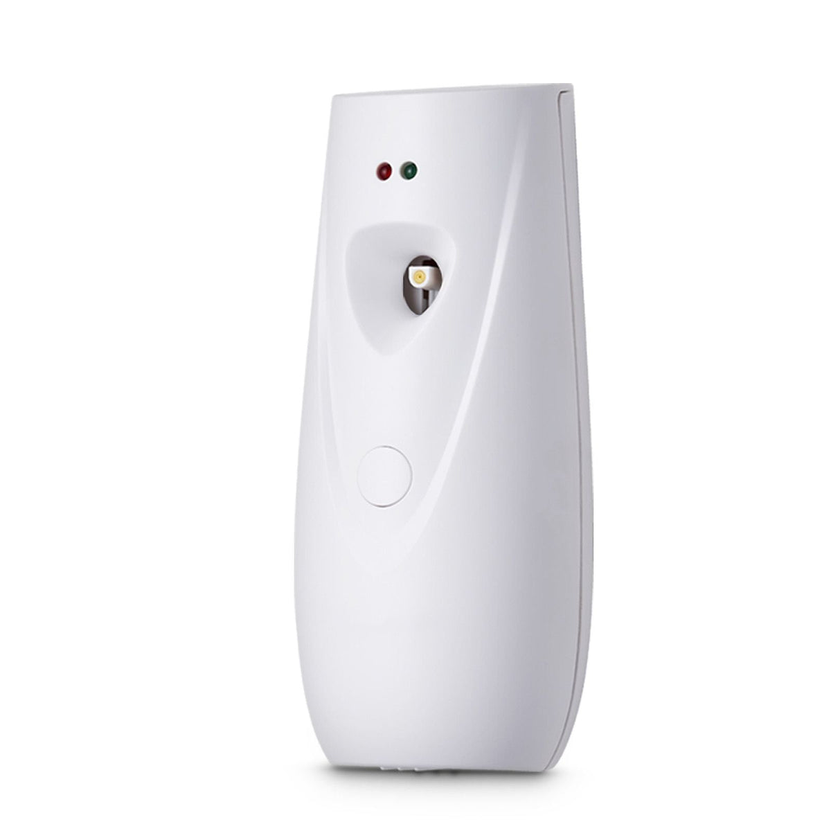 Automatic Air Freshener Spray Dispenser, 2-Pack, Wall Mounted or Free Standing, Battery Operated, Multiple Time Settings for Home, Indoor, Bathrooms, Offices, Hotels, Commercial Places, White
