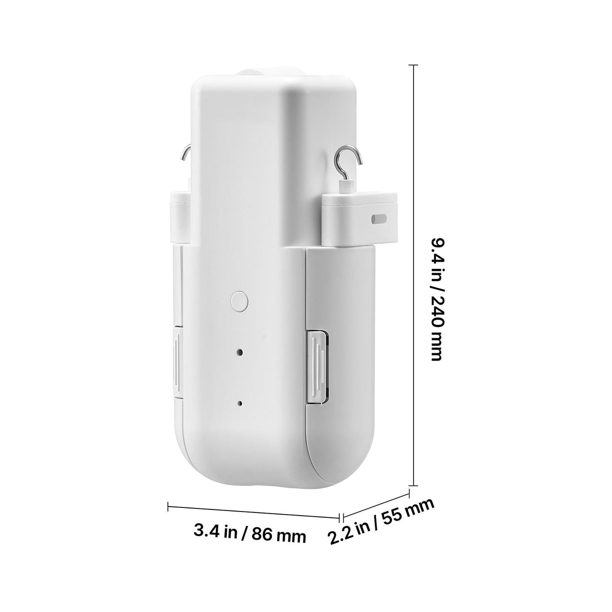 Automatic Curtain Opener, APP and Remote Control, Hub Included, Electric Smart Curtain Opener Compatible with Alexa and Google Home, Timed Opening and Closing, for U-shaped/I-shaped Rails