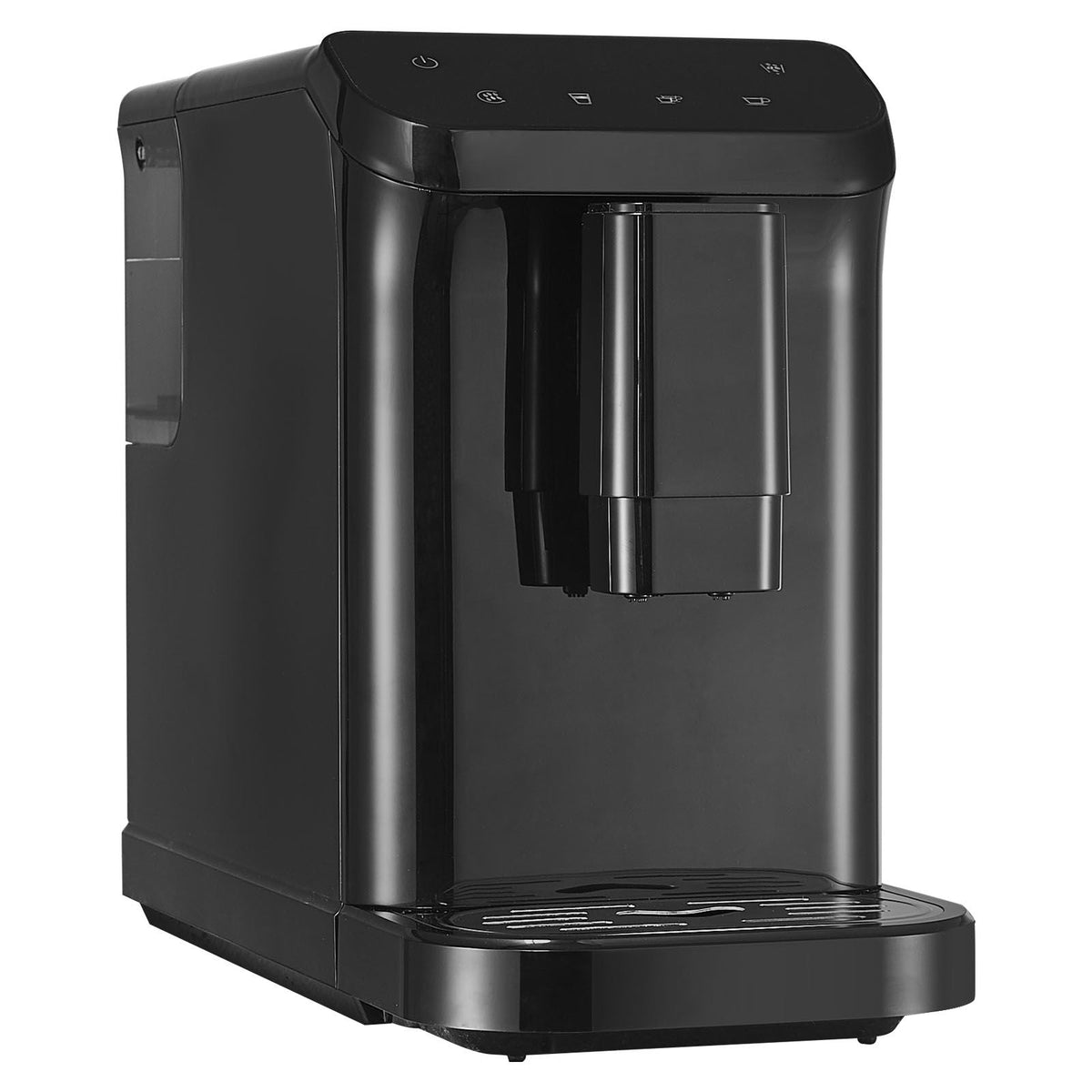 Automatic Espresso Machine - Built-In Grinder, 15 Bar Auto Coffee Machine with 15-Level Grinding Settings, Professional Espresso Coffee Maker with 1.5L Water Tank and 180g Bean Hopper