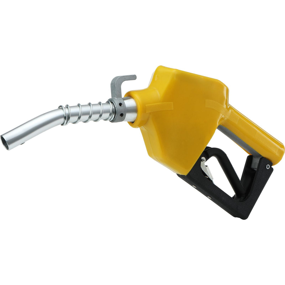 Automatic Fuel Nozzle, 3/4" NPT Inlet Thread & 13/16" Spout, 11 GPM Max Flow Rate, Auto Shut Off, Aluminum & PVC Gas Pump Handle with 360° Swivel for Gasoline Diesel Kerosene Biodiesel Refilling