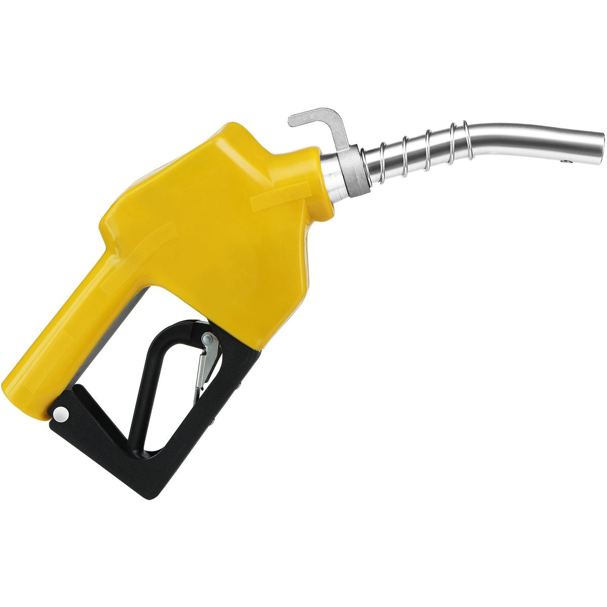 Automatic Fuel Nozzle, 3/4" NPT Inlet Thread & 13/16" Spout, 11 GPM Max Flow Rate, Auto Shut Off, Aluminum & PVC Gas Pump Handle with 360° Swivel for Gasoline Diesel Kerosene Biodiesel Refilling