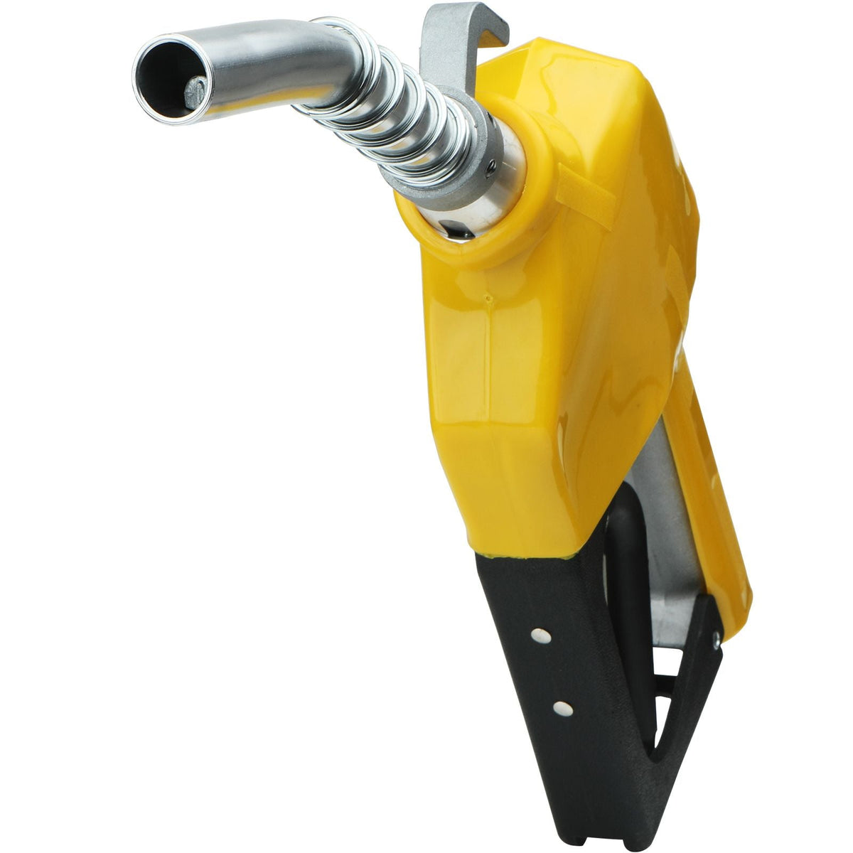 Automatic Fuel Nozzle, 3/4" NPT Inlet Thread & 13/16" Spout, 11 GPM Max Flow Rate, Auto Shut Off, Aluminum & PVC Gas Pump Handle with 360° Swivel for Gasoline Diesel Kerosene Biodiesel Refilling