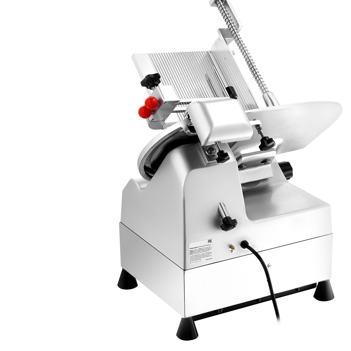 Automatic Meat Slicer, 540W Deli Slicer, 2 PCS 10" Stainless Steel Removable Blade, 0-15mm Adjustable Thickness, Child Lock Protection, Food Slicer Machine for Meat Cheese Bread for Home Use