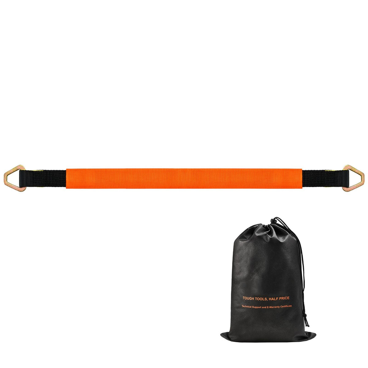Axle Straps, 2 in x 3.2 ft Heavy Duty Axle Tie Down Straps, 12000 lbs Break Strength Axle Tie Down Straps with D Rings, 4 Pack Heavy Duty Axle Straps, for Car, Trailer, Truck, Towing & Hauling