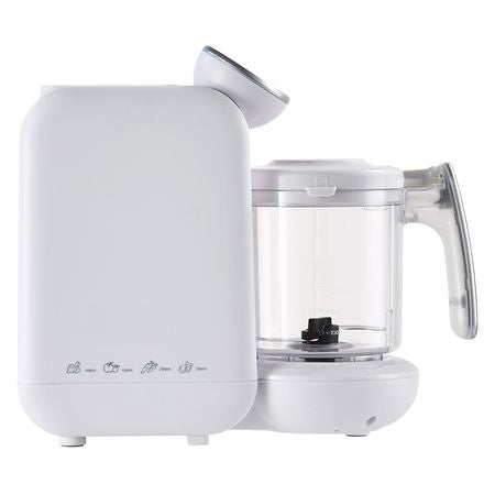 Baby Food Maker, 430W Baby Food Processor with 750 ml Tritan Bowl, SUS304 Stainless Steel, 5 in 1 Baby Food Puree Blender Steamer Grinder for Food, Fruit, Vegetable, Meat