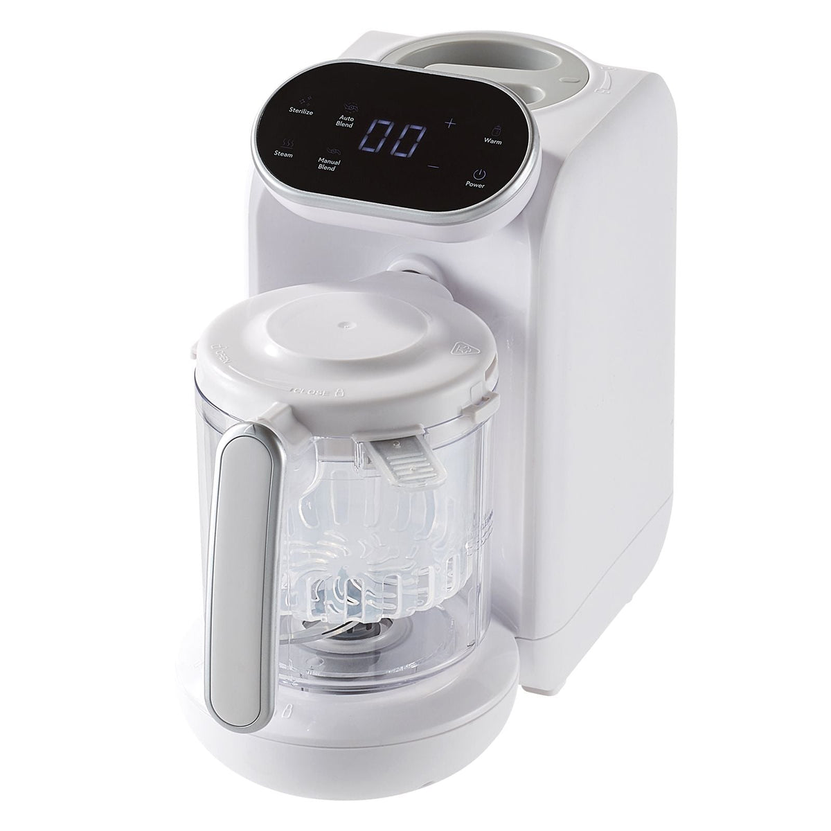 Baby Food Maker, 430W Baby Food Processor with 750 ml Tritan Bowl, SUS304 Stainless Steel, 5 in 1 Baby Food Puree Blender Steamer Grinder for Food, Fruit, Vegetable, Meat