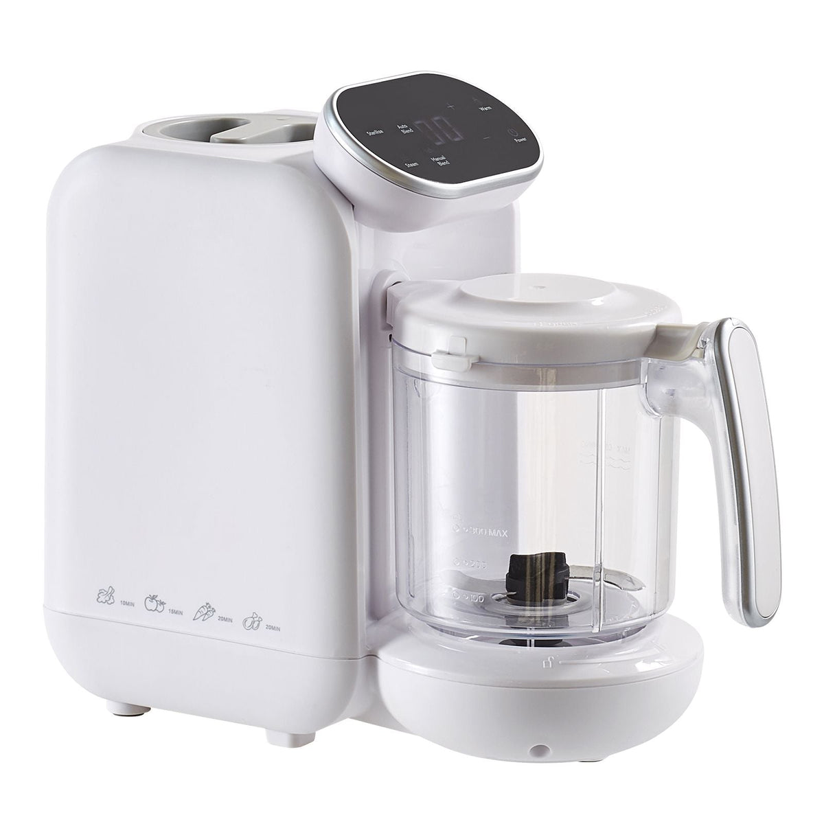 Baby Food Maker, 430W Baby Food Processor with 750 ml Tritan Bowl, SUS304 Stainless Steel, 5 in 1 Baby Food Puree Blender Steamer Grinder for Food, Fruit, Vegetable, Meat