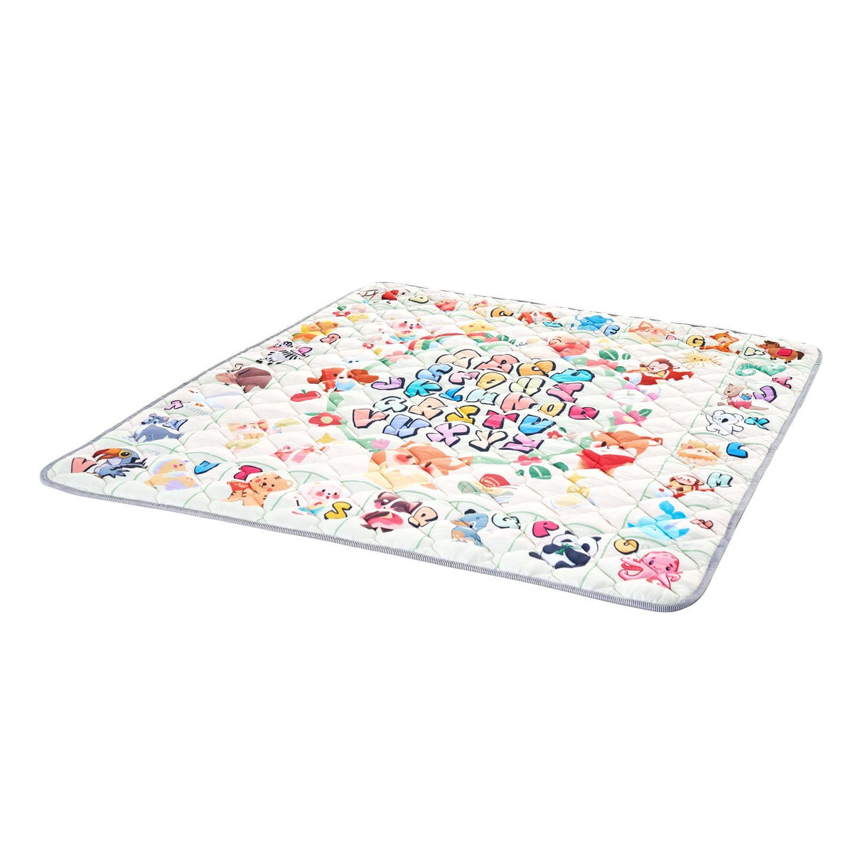 Baby Play Mat, Extra Large 71""x79"" Baby Crawling Mat, Non-Slip One-Piece Thickened Soft Baby Mat, Foldable Floor Mat, Waterproof Activity Playmats for Babies Toddlers Infants, Machine Washable
