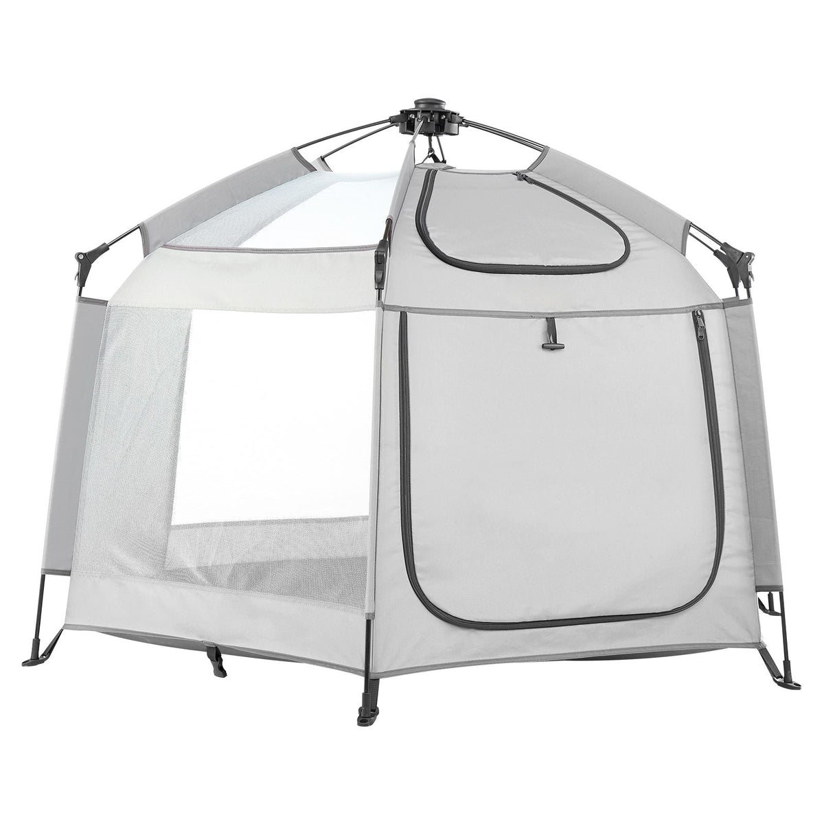 Baby Playpen with Canopy, Indoor/Outdoor Portable Playpen for Babies and Toddler, Lightweight & Foldable, Pop Up Toddler Play Yard with 3 Sun-Shades & Travel Bag for Park Beach Home, 59.8"x59.8"